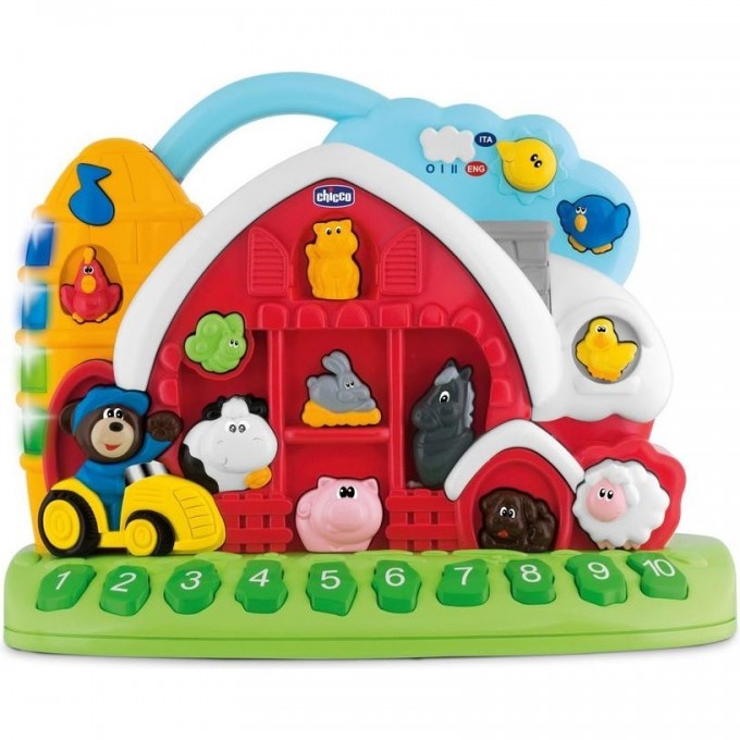 Говорящая ферма CHICCO, Красный 60079000180