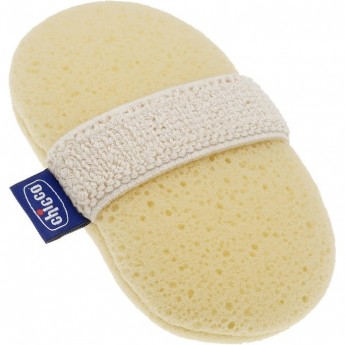 Губка для купания CHICCO рукавица желтый Губка для купания CHICCO рукавица желтый