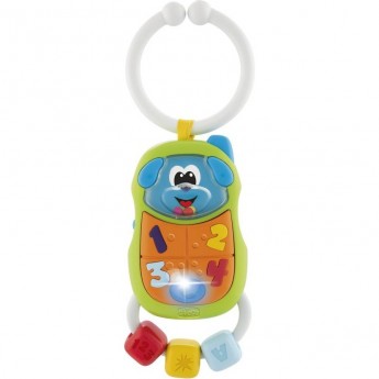 Игрушка-погремушка CHICCO "ТЕЛЕФОНЧИК" разноцветный