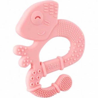 Игрушка с зубным кольцом CHICCO SOFT BRISTLES LIZARD 2мес+