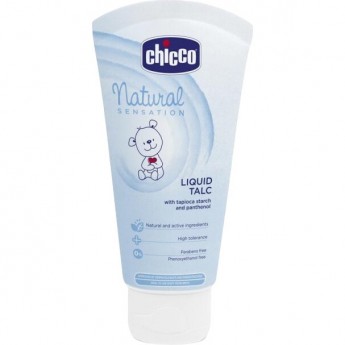Жидкий тальк CHICCO NATURAL SENSATION, 100 мл Жидкий тальк CHICCO NATURAL SENSATION, 100 мл