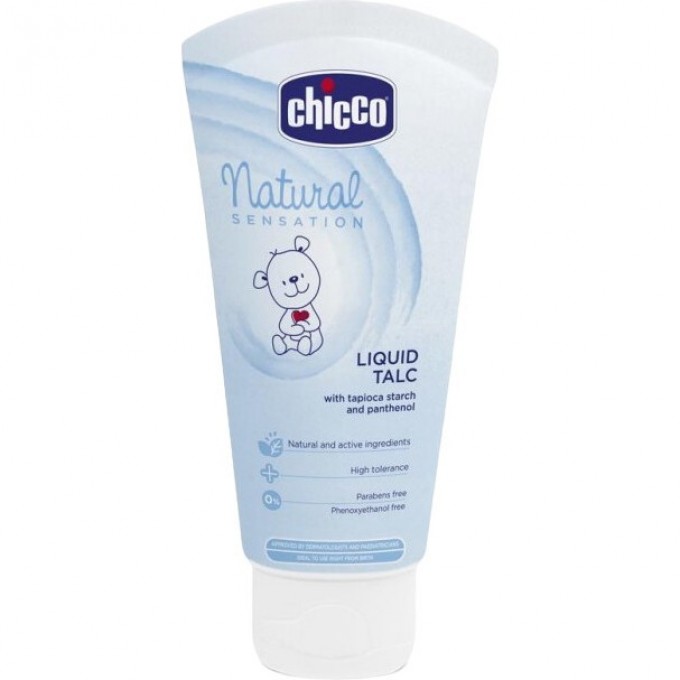 Жидкий тальк CHICCO NATURAL SENSATION, 100 мл 7460100000