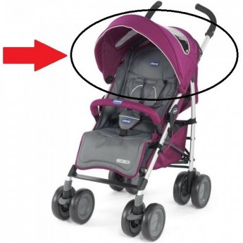 Капюшон для коляски CHICCO MULTIWAY EVO цвет Fuchsia