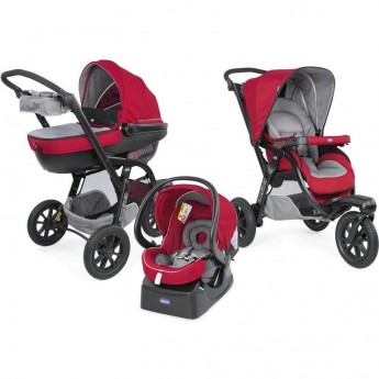 Коляска CHICCO ACTIV3 3-в-1, Red Berry Коляска CHICCO ACTIV3 3-в-1, Red Berry