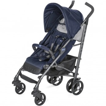 Коляска CHICCO LITE WAY3 TOP India Ink, с бампером