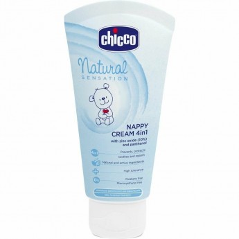 Крем под подгузник 4 в 1 CHICCO NATURAL SENSATION, 100 мл
