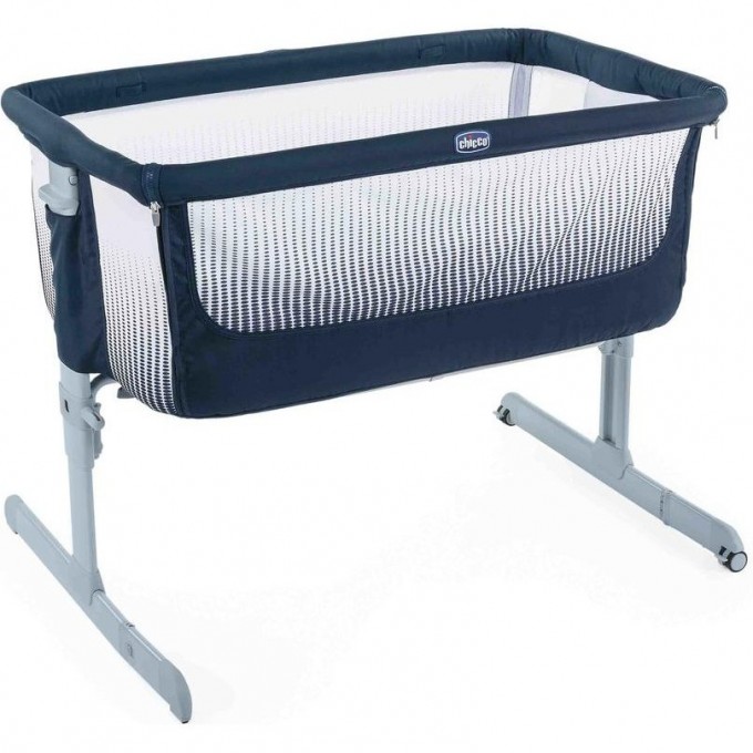 Кроватка детская CHICCO NEXT2ME AIR, INDIA INK 5079620390000
