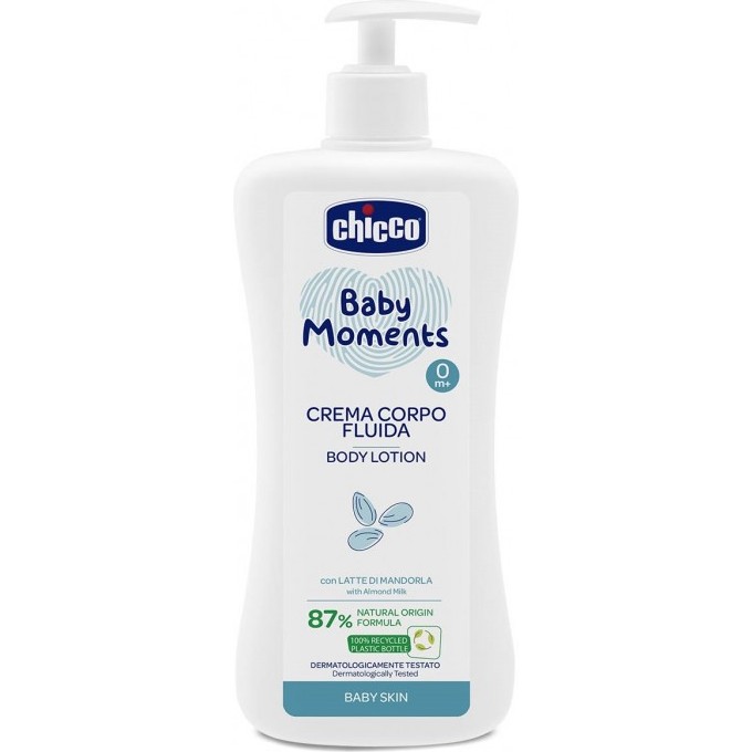 Лосьон для тела CHICCO BABY MOMENTS 0+, 500 мл 00010595000000