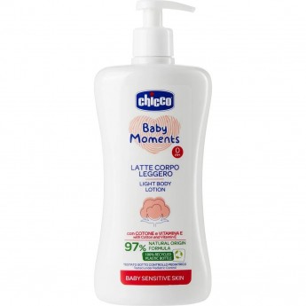 Лосьон для тела CHICCO BABY MOMENTS SENSITIVE SKIN 500 мл
