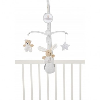 Мобиль CHICCO BEAR & BUNNY , Белый