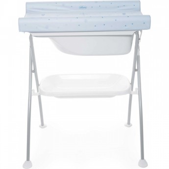 Пеленальный столик детский CHICCO BUBBLE LAND с ванночкой , Teddy Bear