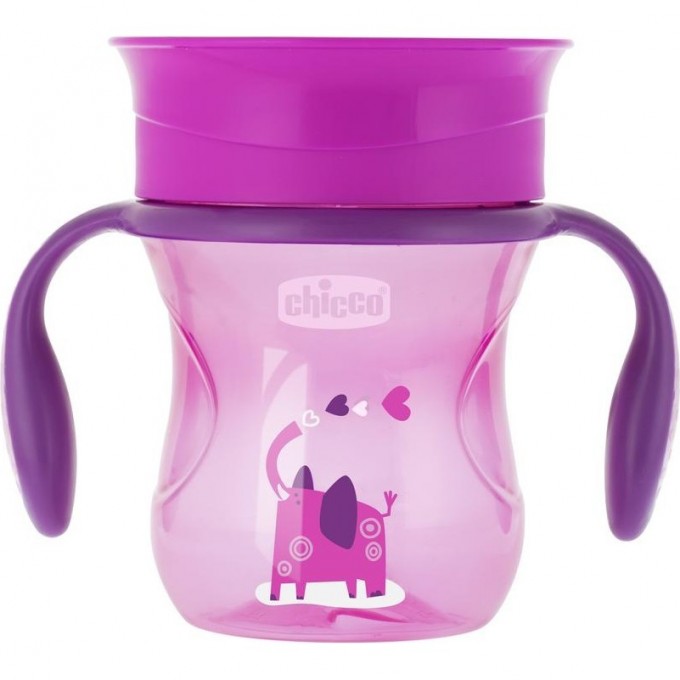 Поильник CHICCO PERFECT CUP, Розовый 00006951100050