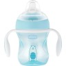 Поильник CHICCO TRANSITION CUP 4м+ голубой 00006911200000