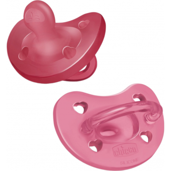 Пустышка силиконовая CHICCO PHYSIOFORMA SOFT pink 16-36 мес 2 шт Пустышка силиконовая CHICCO PHYSIOFORMA SOFT pink 16-36 мес 2 шт