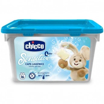 Средство для стирки детского белья в капсулах CHICCO, Белый
